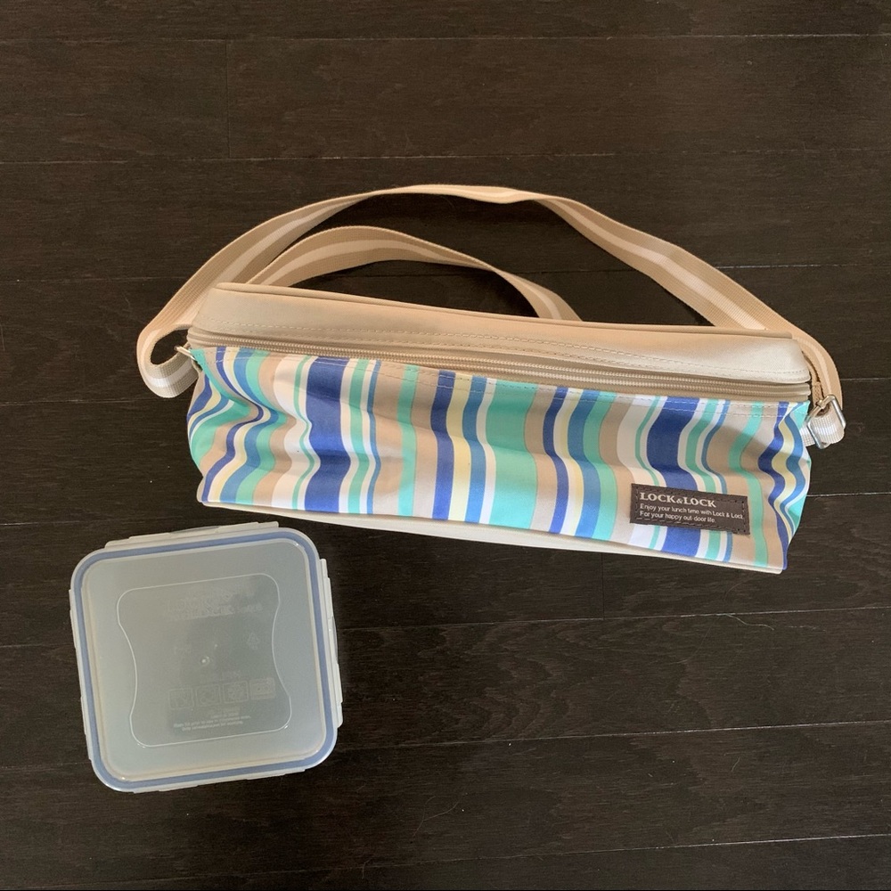 Lock and lock insulated cooler and sandwich box